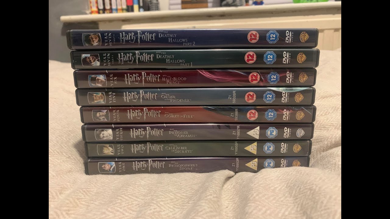 My Harry Potter DVD Collection (COMPLETED) All 8 Movies