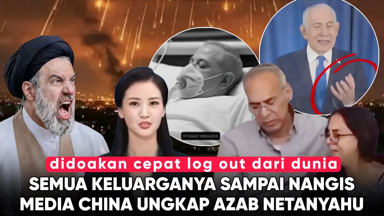 Media China Tunjukan Detik2 Penderitaan Netanyahu! Keluarganya Nangis: Kemenangan Terbesar Iran