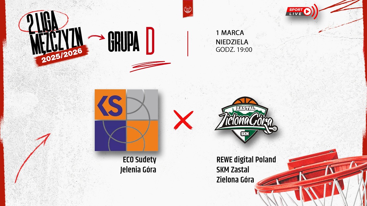 ECO Sudety Jelenia Góra - REWE digital Poland SKM Zastal Zielona Góra (2 LM)