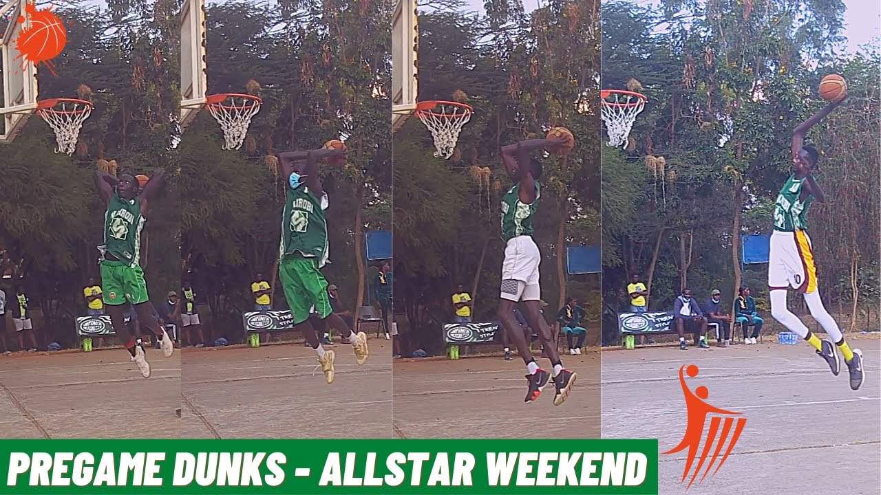 Pre Game Dunks - Nairobi Basketball Association All star Weekend