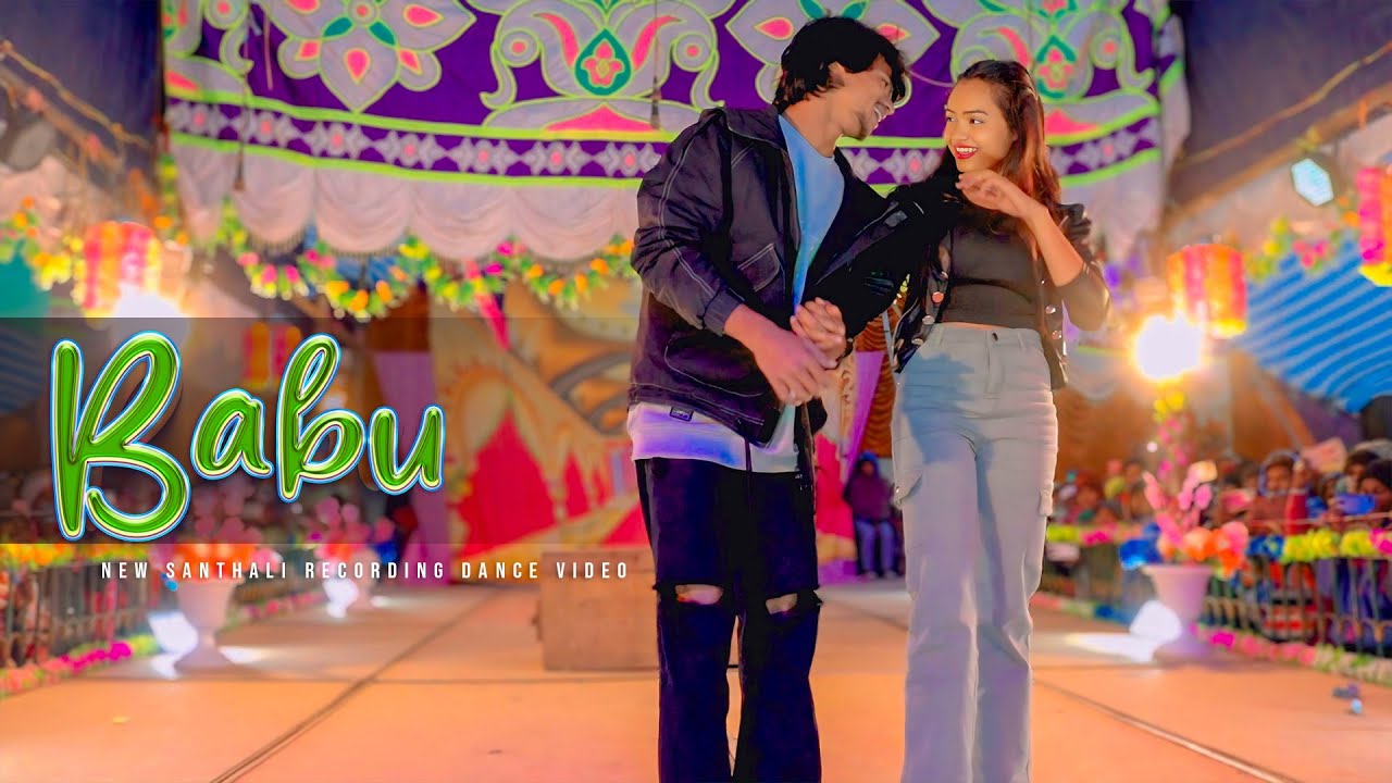 BABU - (4k VIDEO) AJ & PUJA SOREN// NEW SANTALI VIDEO SONG// NEW SANTHALI RECORDING DANCE// DJ BMS