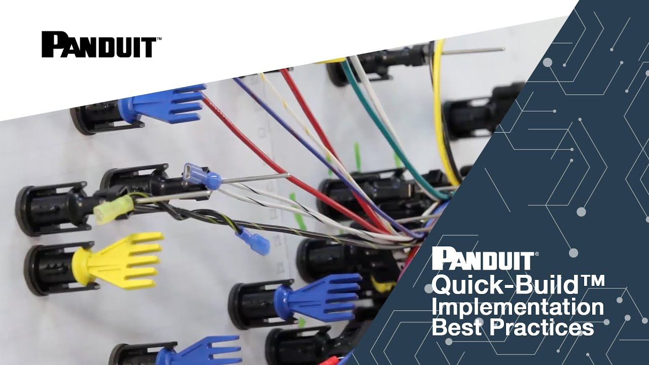 Panduit Quick-Build™ Implementation Best Practices