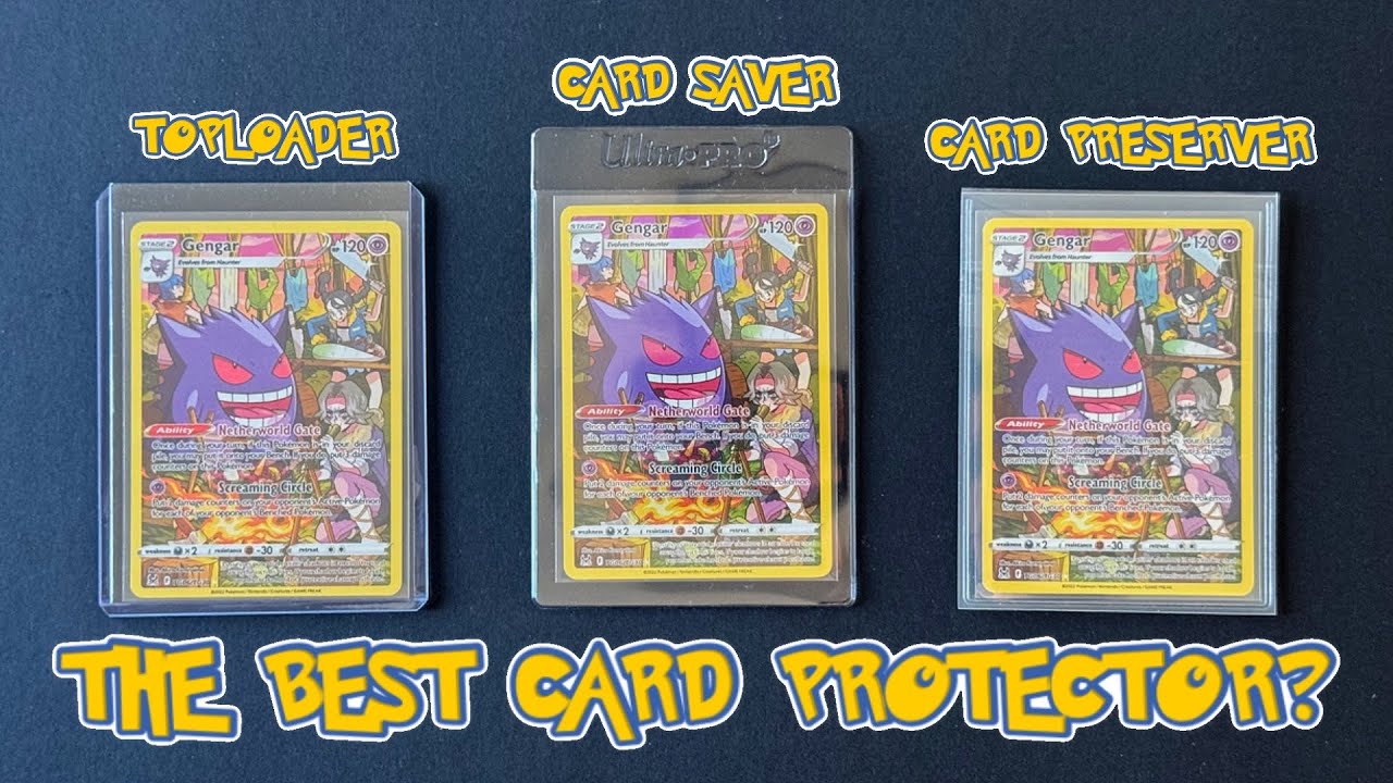 How Should You Protect Your Pokémon Cards?