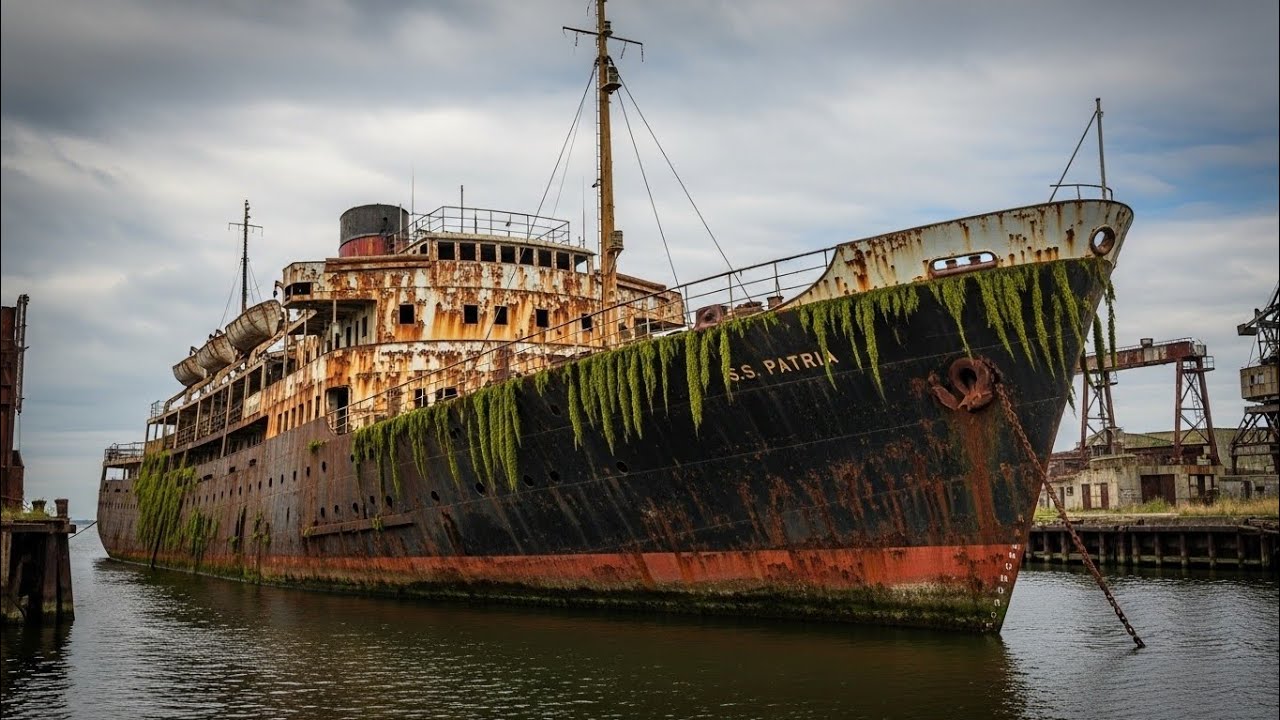 ASMR Ship Restoration! Full Restoration SS Patria 1983 Sunken to New