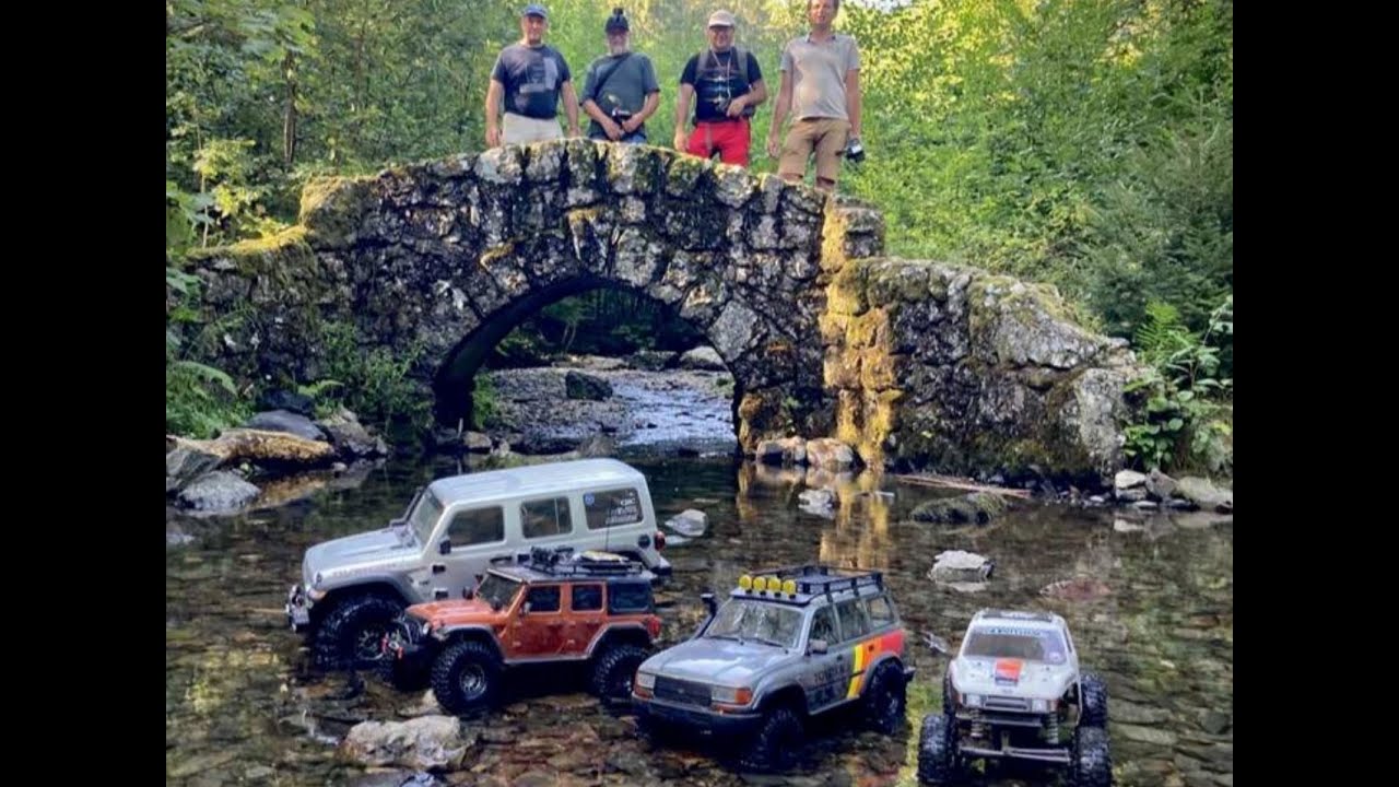 Axial SCX6, Absima Sherpa, FMS Toyota Land Cruiser - Scale Muno s25e01