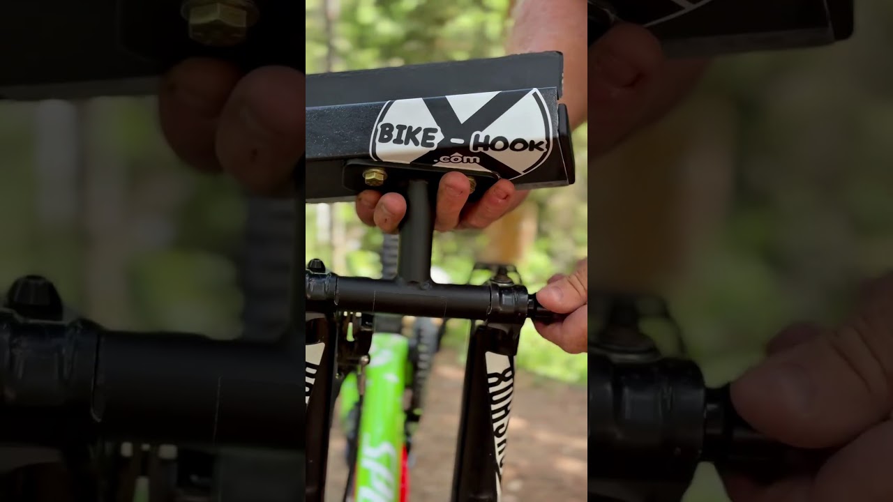 Bike Hook - simple rear door bicycle rack storage for your campervan Promaster Sprinter Transit