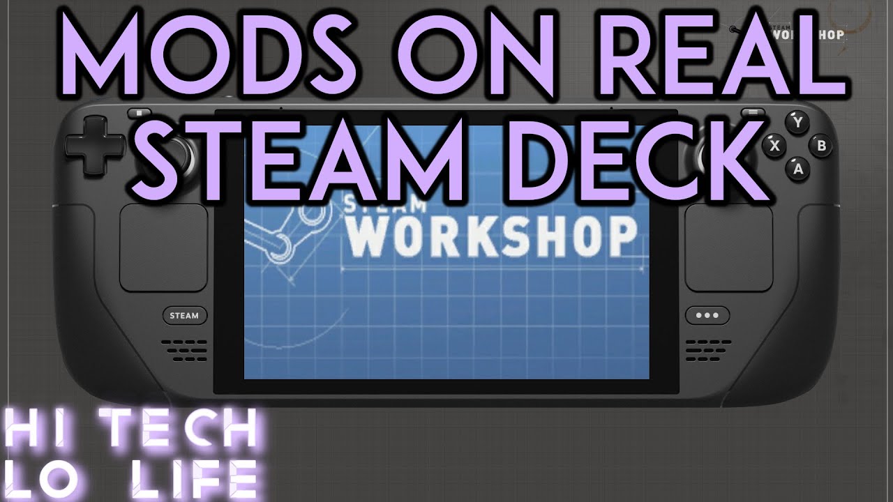 「Steam Deck」 Mods on #SteamDeck! Download #mods, use the #Steam Workshop, and more!