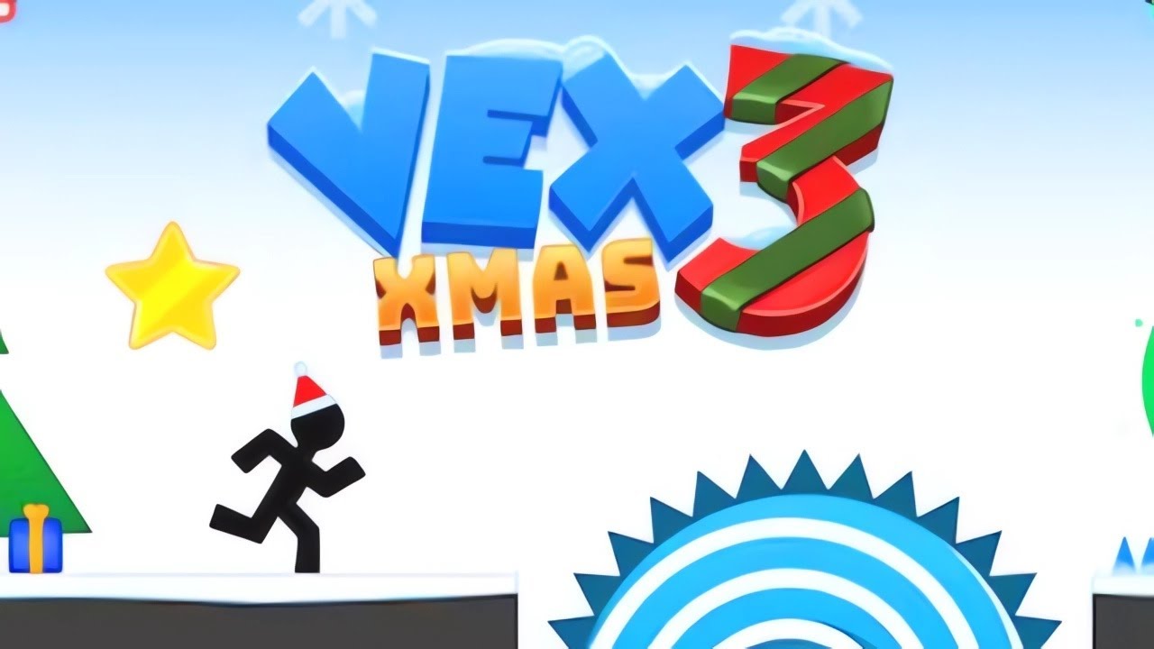 Vex 3 Xmas Full Gameplay Walkthrough