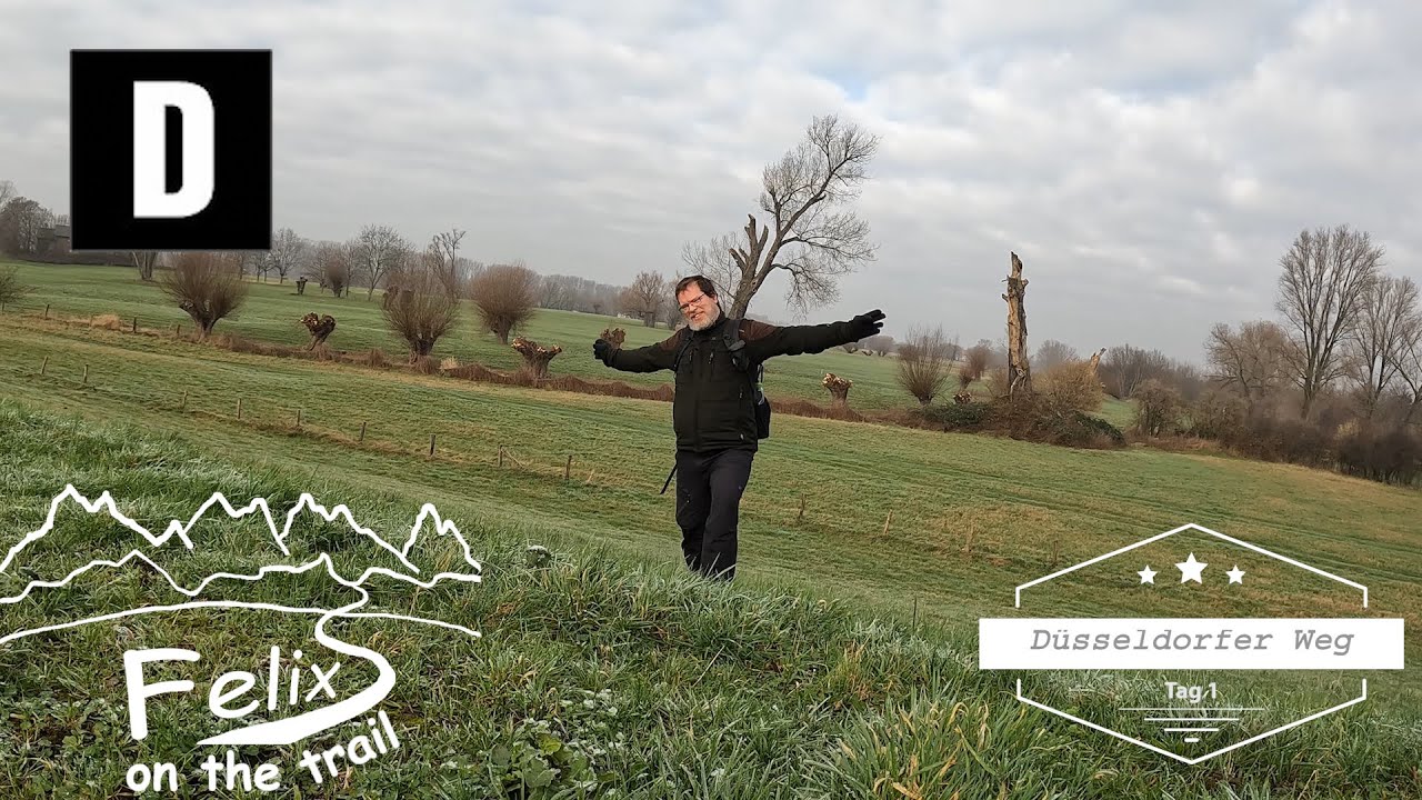Düsseldorfer Weg Tag 1: 28km vom Hofgarten über Kaiserswerth nach Ratingen