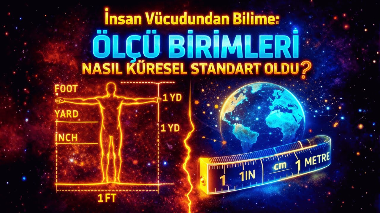 İnsan Vücudundan Bilime: Ölçü Birimleri Nasıl Küresel Standart Oldu? İki Cetvelin Hikayesi