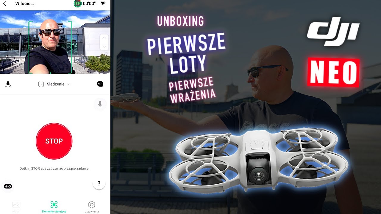 DJI Neo - pierwsze Loty i pierwsze Wrażenia. Test najtańszego drona od DJI.
