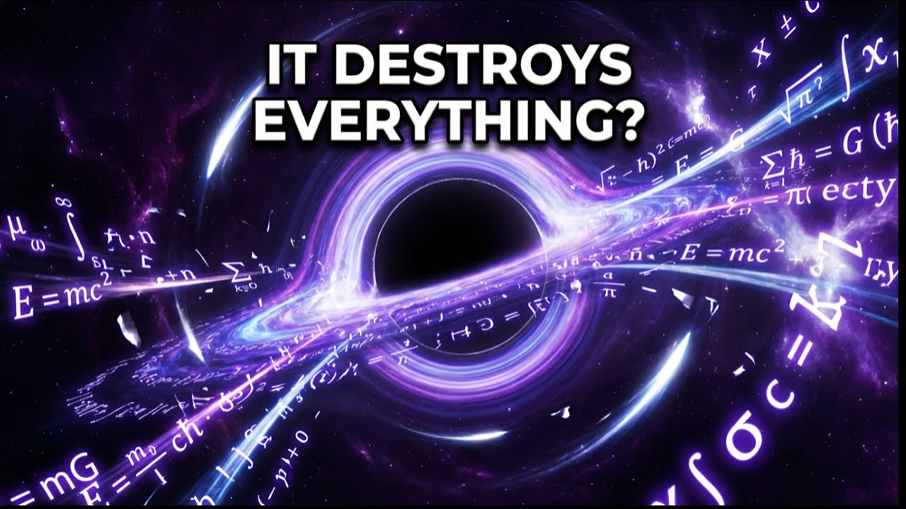 How Black Holes Erase Time and Information Forever 😱