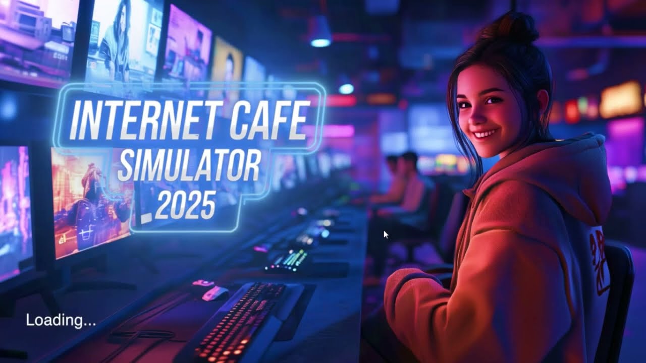 internet cafe simulator 2025  первый взгляд