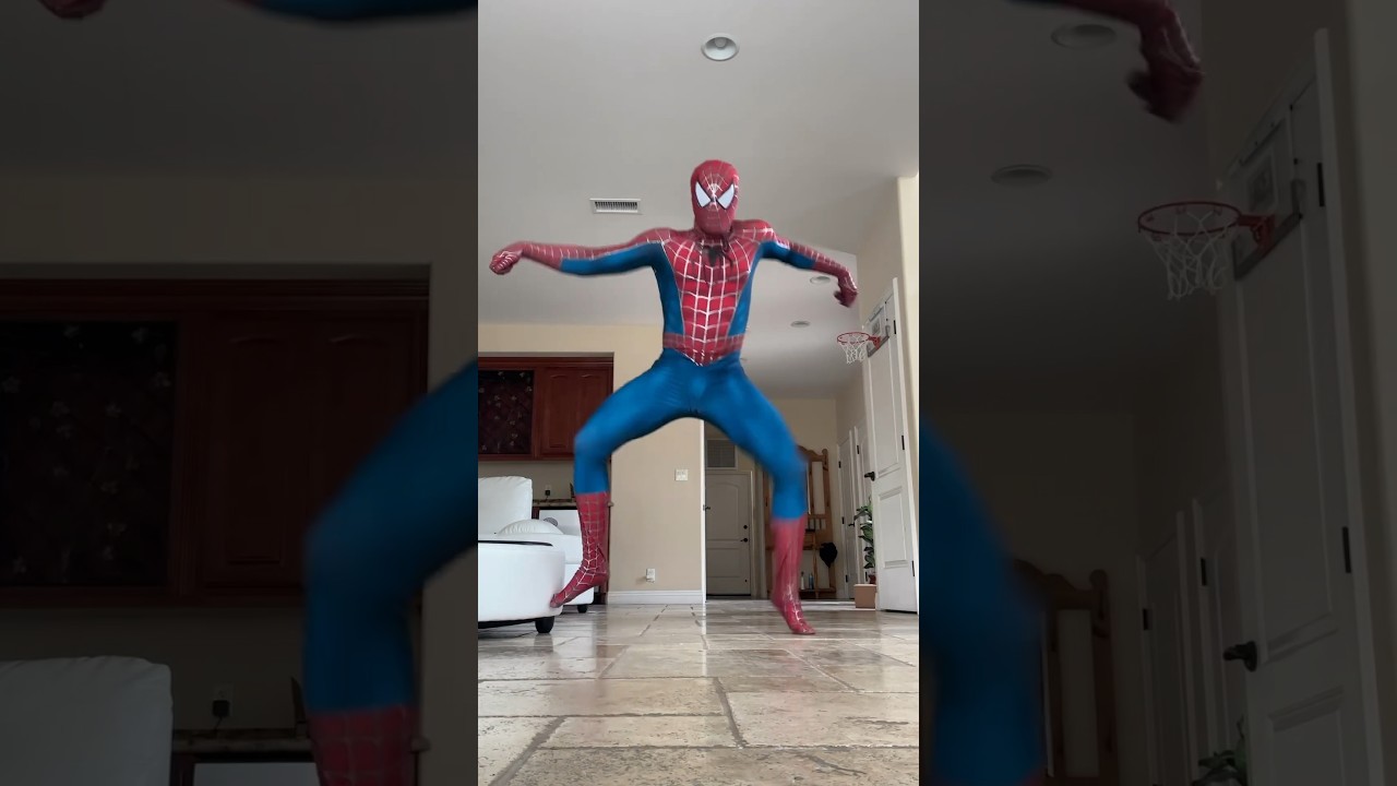 Spider-Man Dances to Prince of Egypt by Mofe #spiderman #dance