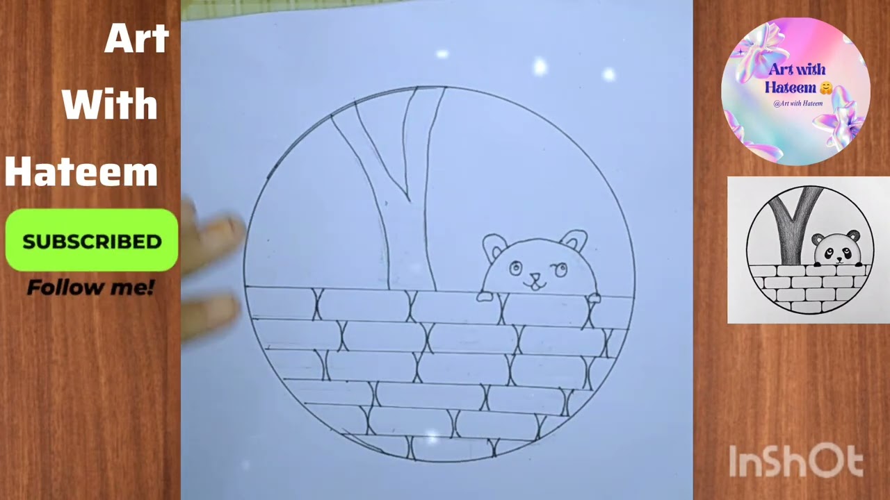 Beautiful drawing tutorial 😍 @ArtwithHateem 