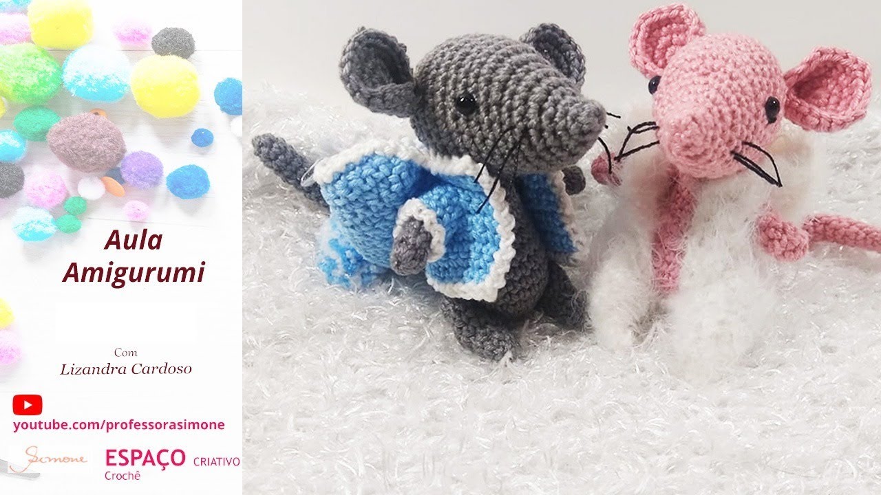 Espaço Criativo com Lizandra Cardoso & Prof. Simone Eleotério - Aula Amigurumi 