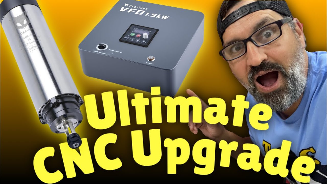 Установка шпинделя VFD Foxalien 1,5 кВт и проверка скорости!