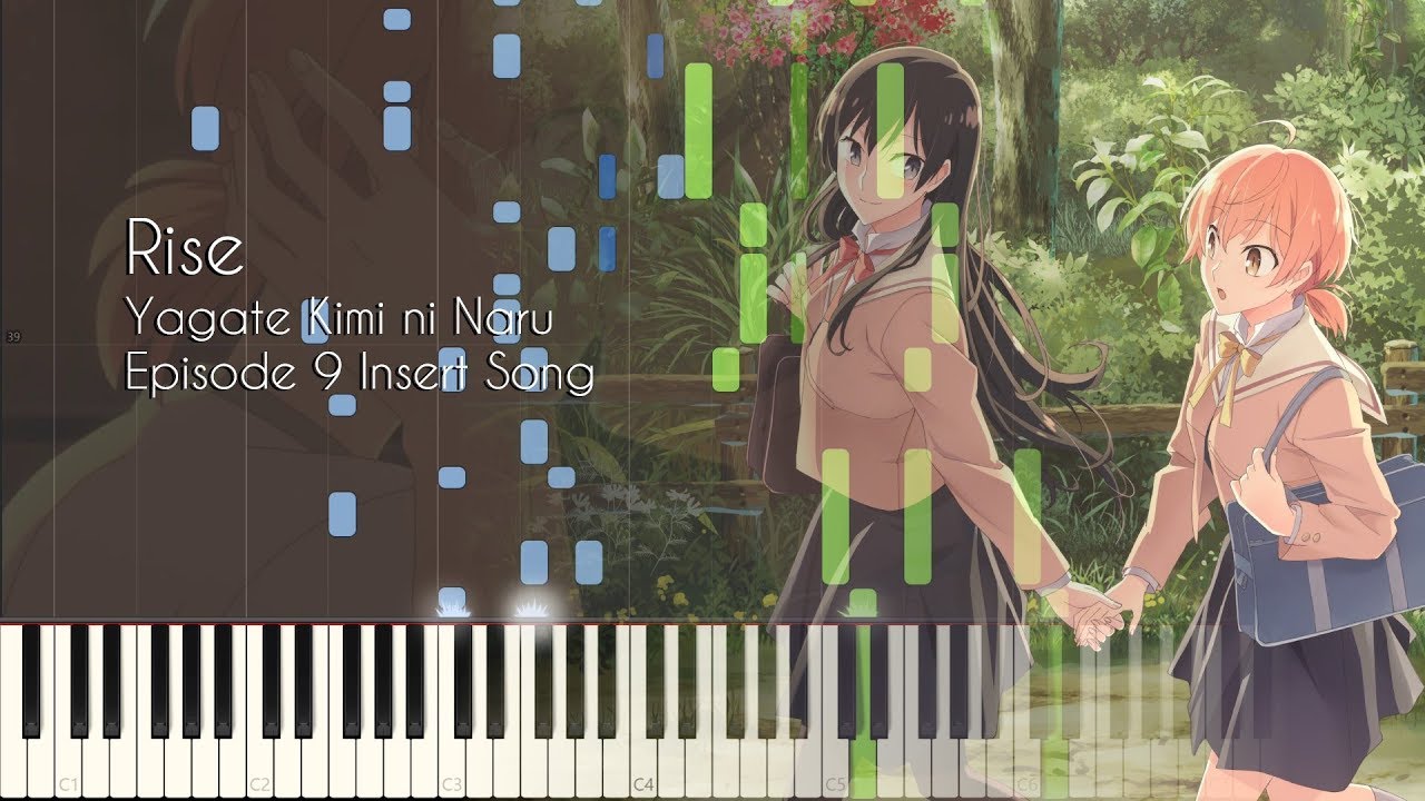 Rise - Yagate Kimi ni Naru Episode 9 Insert Song - Piano Arrangement [Synthesia]