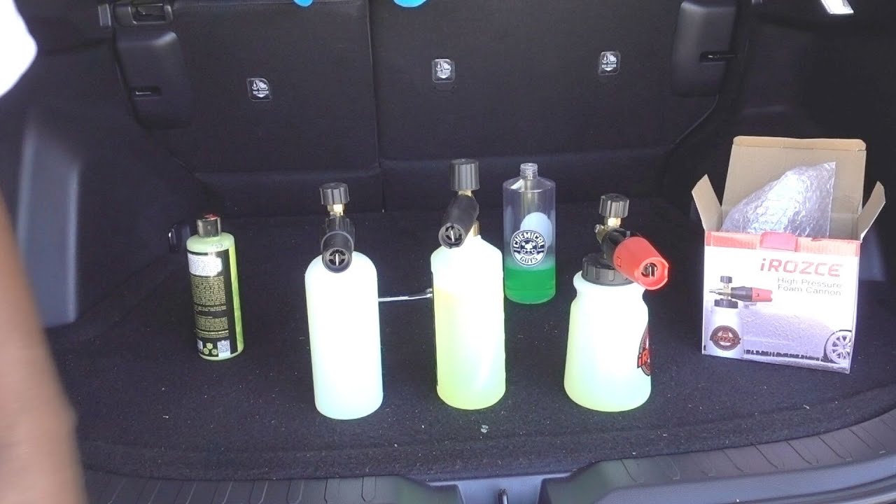 Competencia de Cañones de Espuma