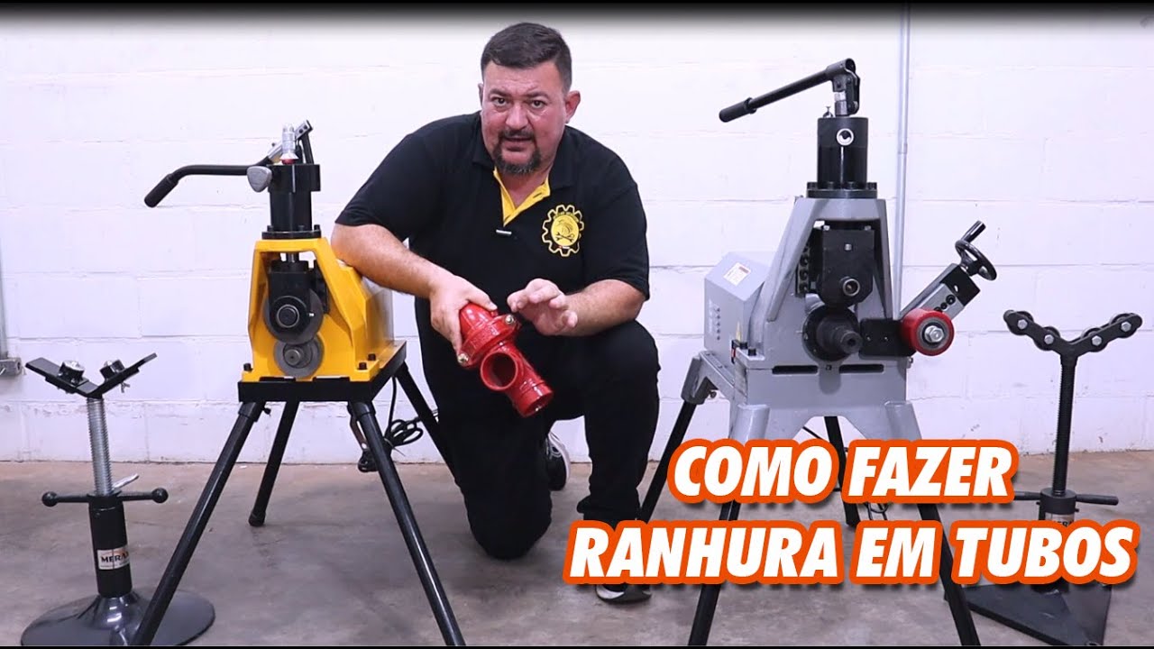 Como fazer Ranhura em Tubos para Instalações Hidráulicas