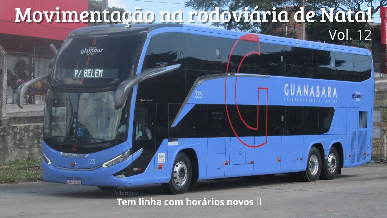 Movimentação na rodoviária de Natal Vol. 12 - Feriado de Finados
