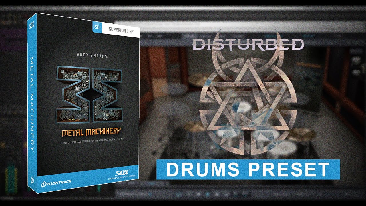 Superior Drummer 3 I The Metal Machinery SDX | Stricken Drums Preset