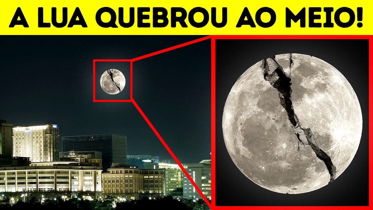 E Se Um Grande Meteorito Colidisse com a Lua?