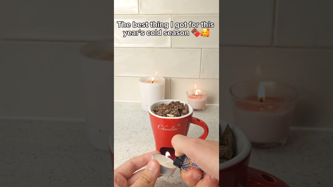 Best way to make your evening cozy 🍫😍 