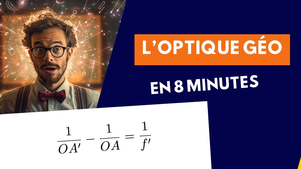 Optique Géométrique : L’Essentiel du Cours pour Briller aux Concours !
