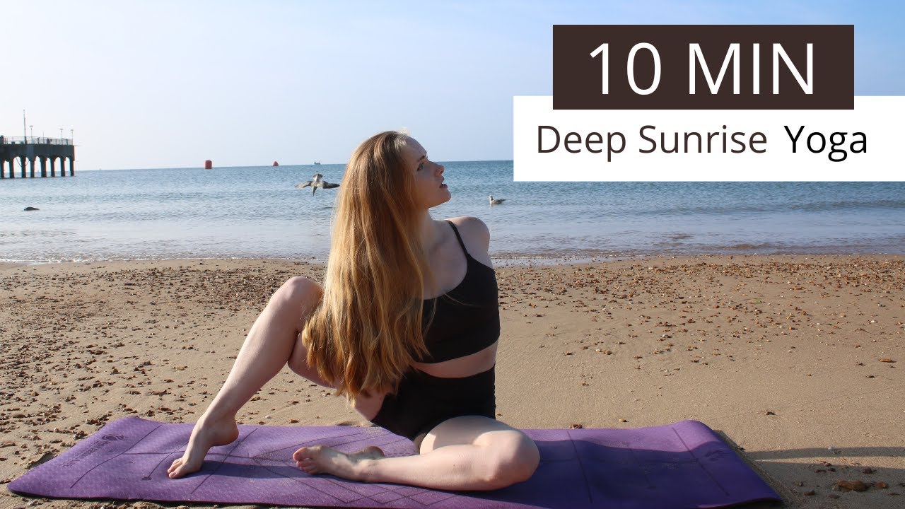 Йога для глубокой растяжки на рассвете | Боковые скручивания тела и позвоночника