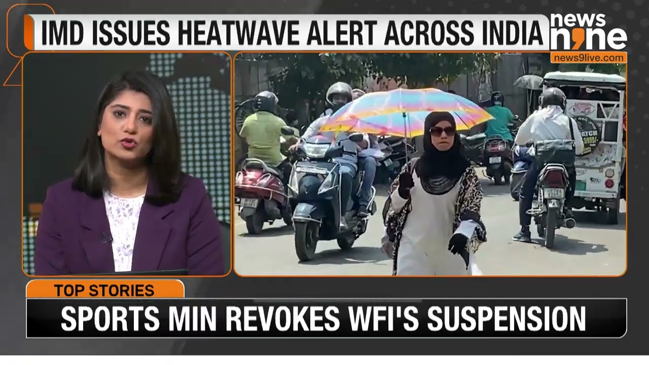 Intense Heatwave Grips Gujarat & Hyderabad | IMD Issues Alert! | News9
