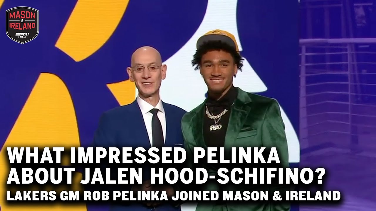 Rob Pelinka joins Mason & Ireland on ESPN LA 710AM!