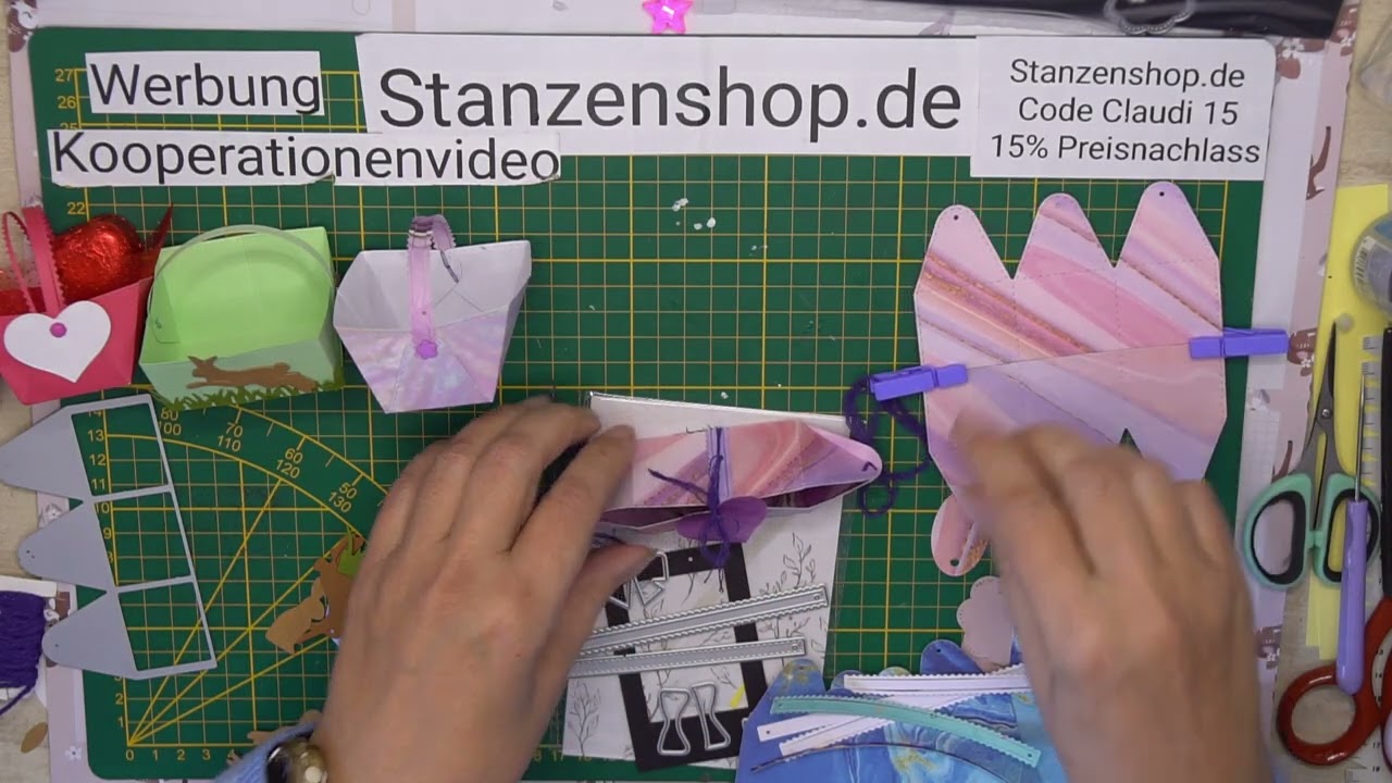 Aus einer Stanze 4 verschiedene Möglichkeiten.