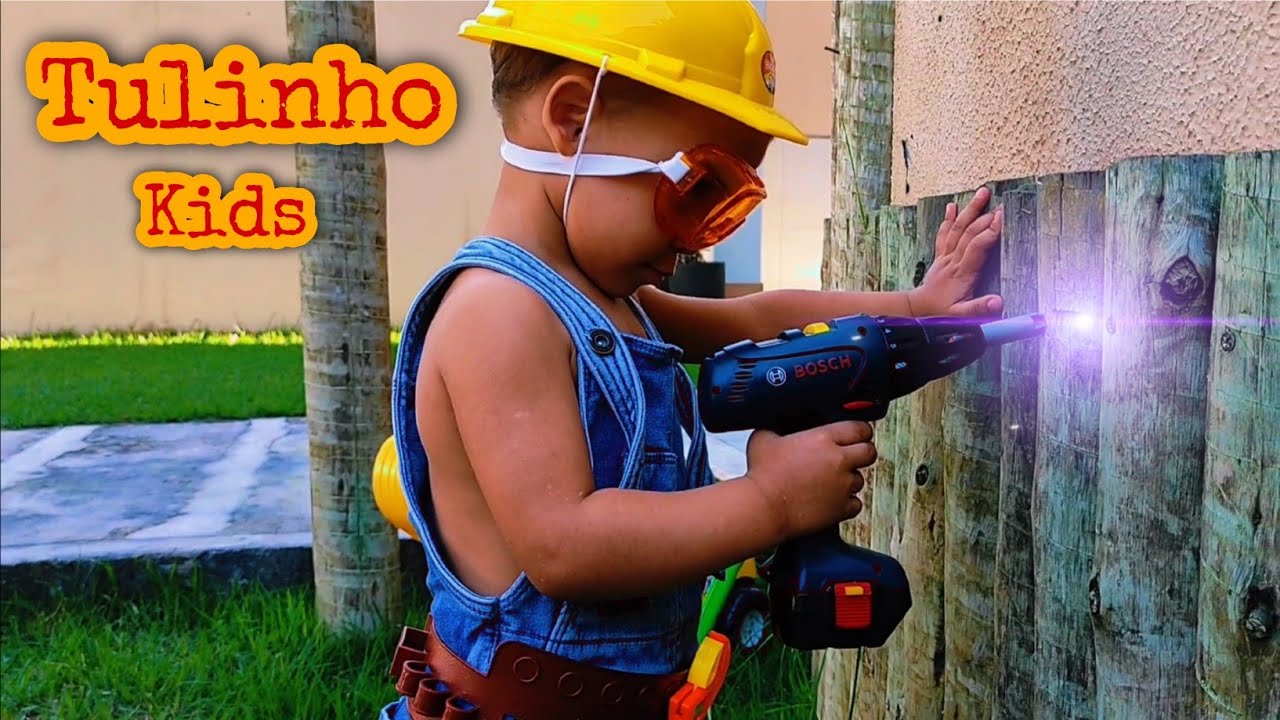 Furadeira de BRINQUEDO da BOSCH /Toy drill