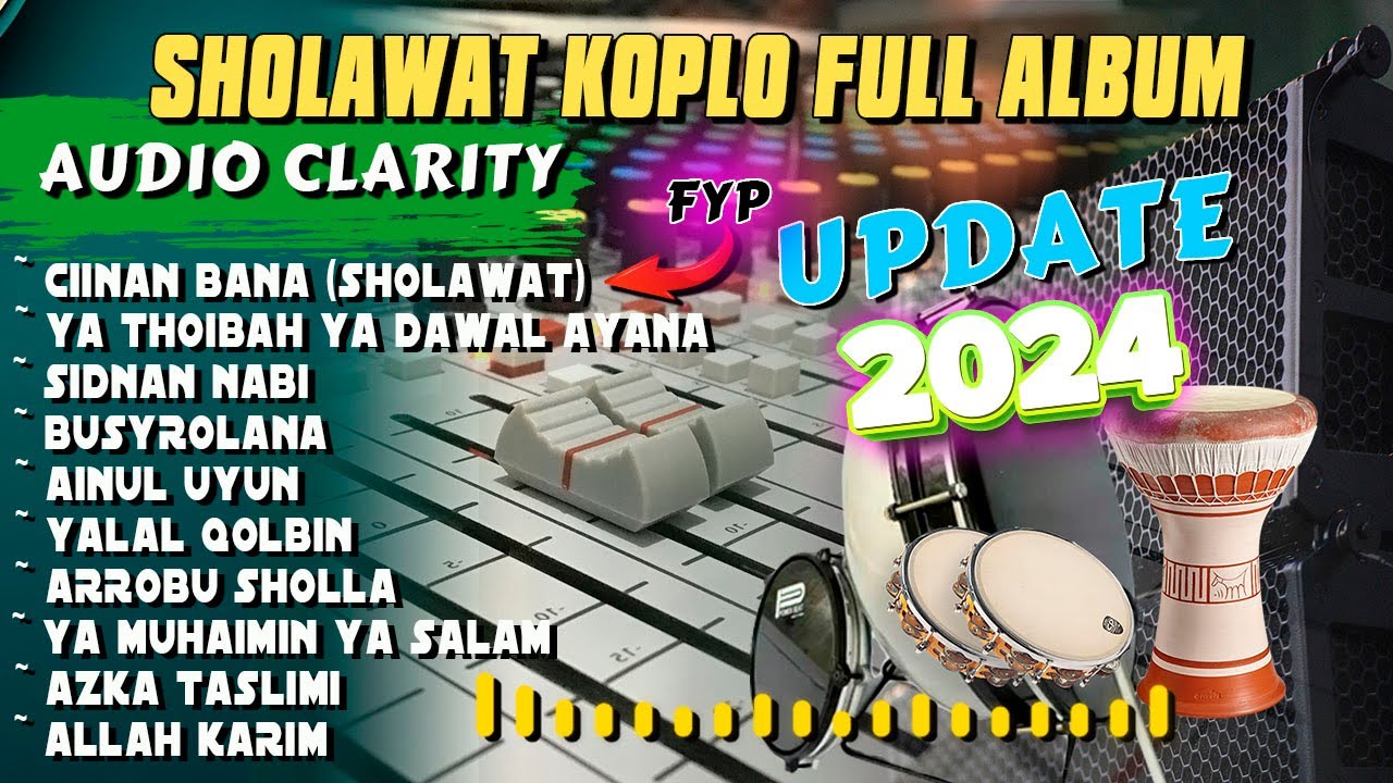 FULL ALBUM SHOLAWAT KOPLO GAMBUS  TERBARU 2024 (CIINAN BANA)