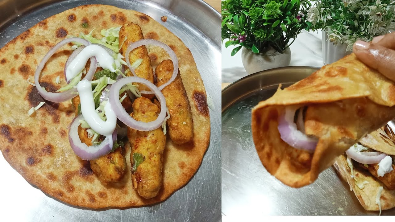 Ramzan Special Chicken Kabab Paratha Roll | बहुत ही स्वादिष्ट