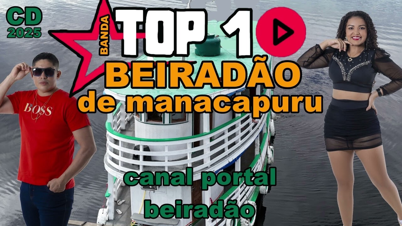 CD Banda Top 10 Beiradão de Manacapuru 2025 lançamento