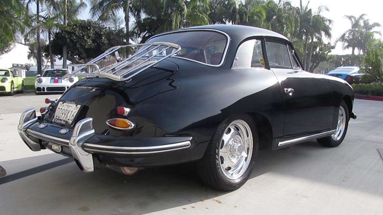 Rare 1962 Porsche 356 B T6 Karmann Notchback Coupe
