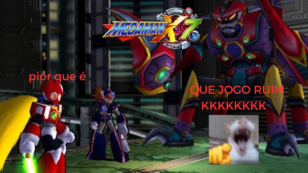 Me Lascando no Mega Man X7