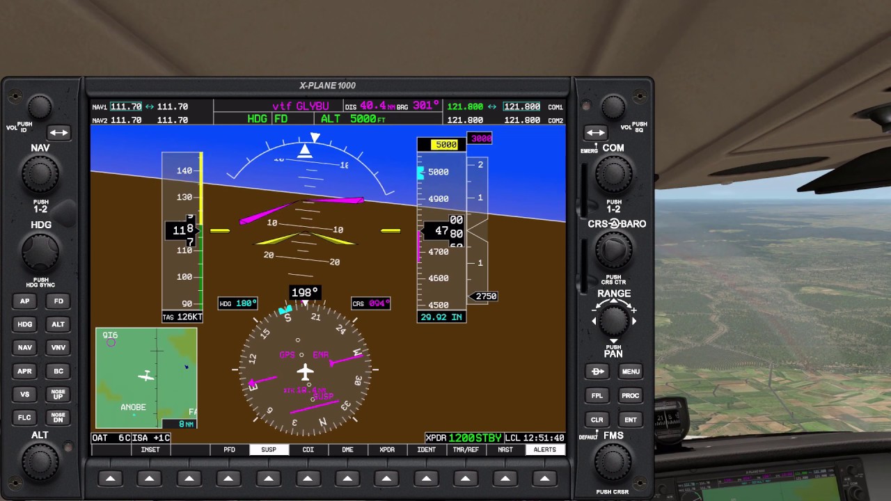 G1000 Autopilot tutorial X-plane 11 | Climbs/Descents and Turns