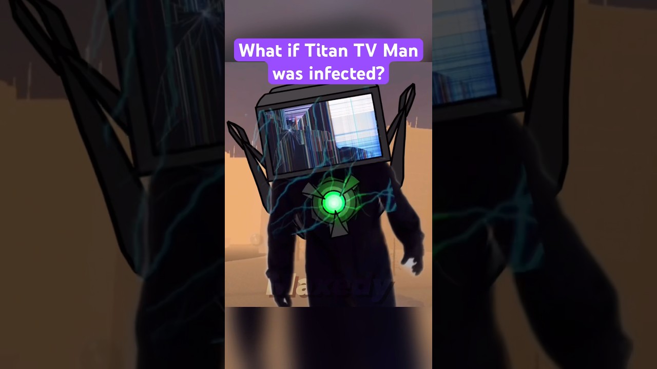 Titan TV Man INFECTED?🚽 #skibiditoilet #dafuqboom