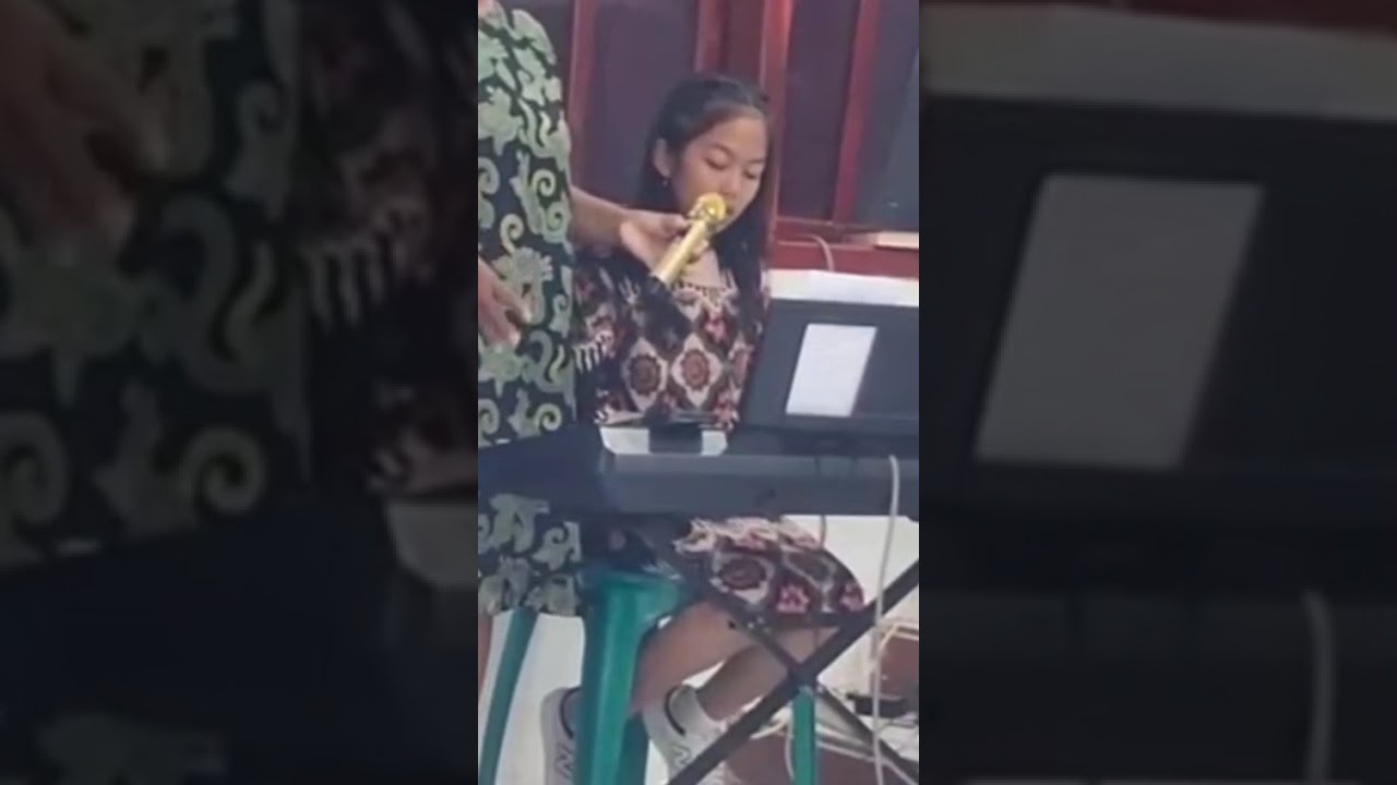 Perdana tampil. Puji Tuhan lancar namun ada kendala sedikit @sorotan