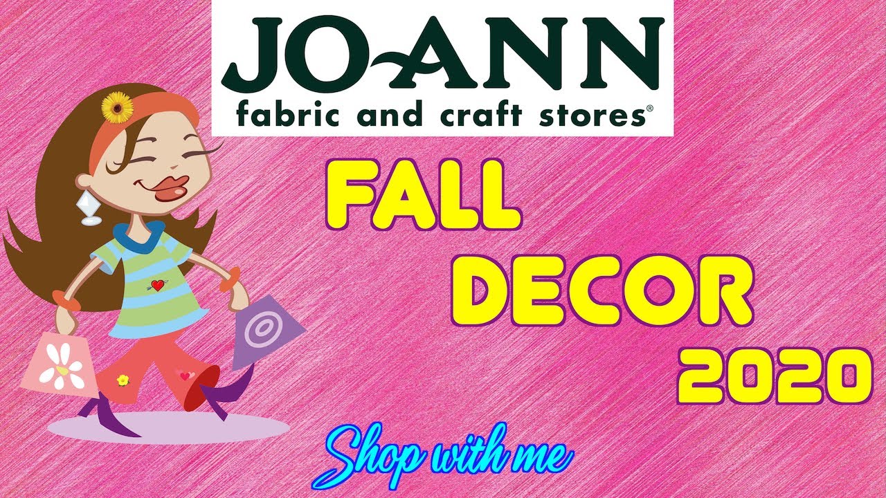 Fall Decor Shopping At Joanns | Shop With Me | The Sewing Room Channel