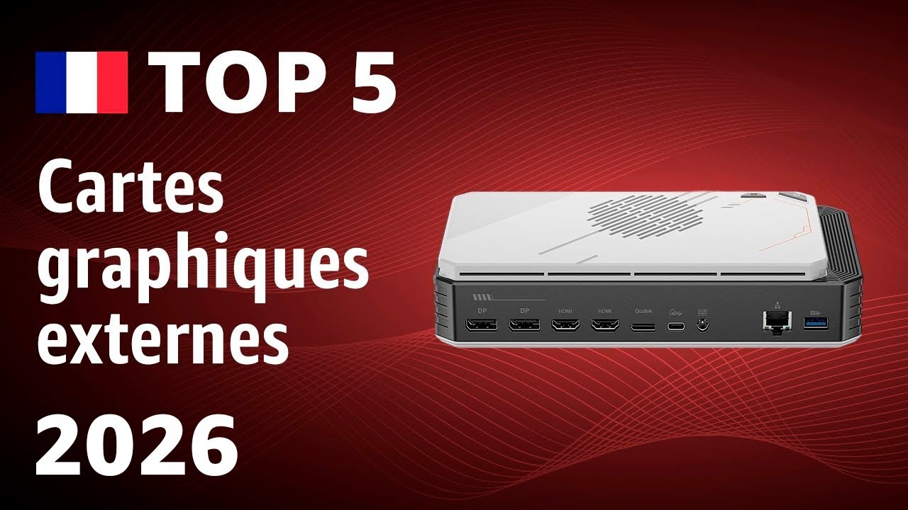 TOP—5. Meilleures cartes graphiques externes (eGPU) 2026