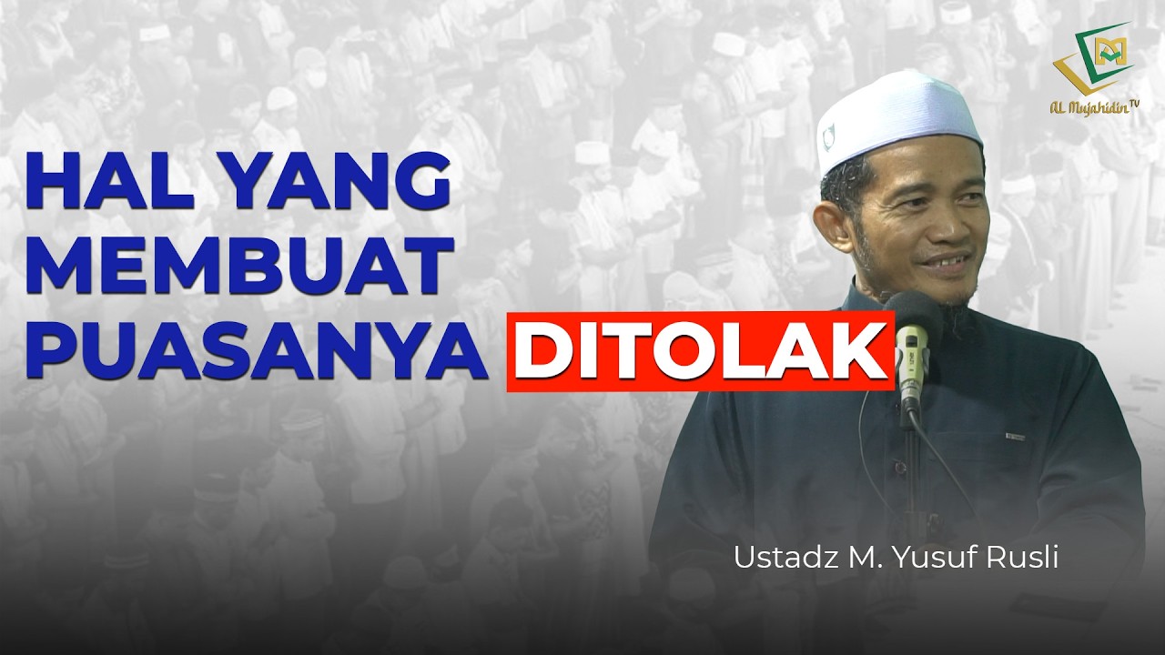 HAL YANG MEMBUAT PUASANYA DITOLAK