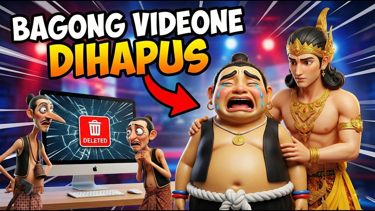 BAGONG VIDEONE DIHAPUS‼️- Wayang Animasi Bagong Viral
