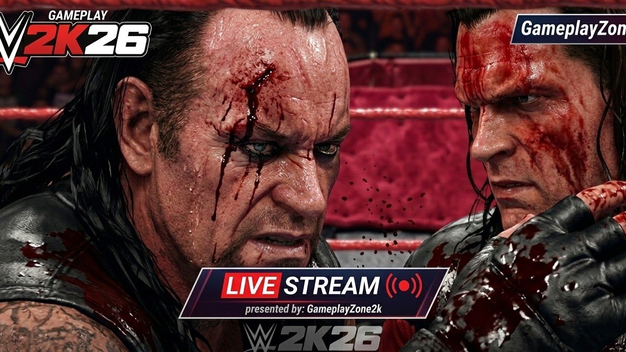 REST IN PIECES! Kane vs Undertaker: WrestleMania Casket Match | WWE 2K26 PC Max Settings – NO MERCY