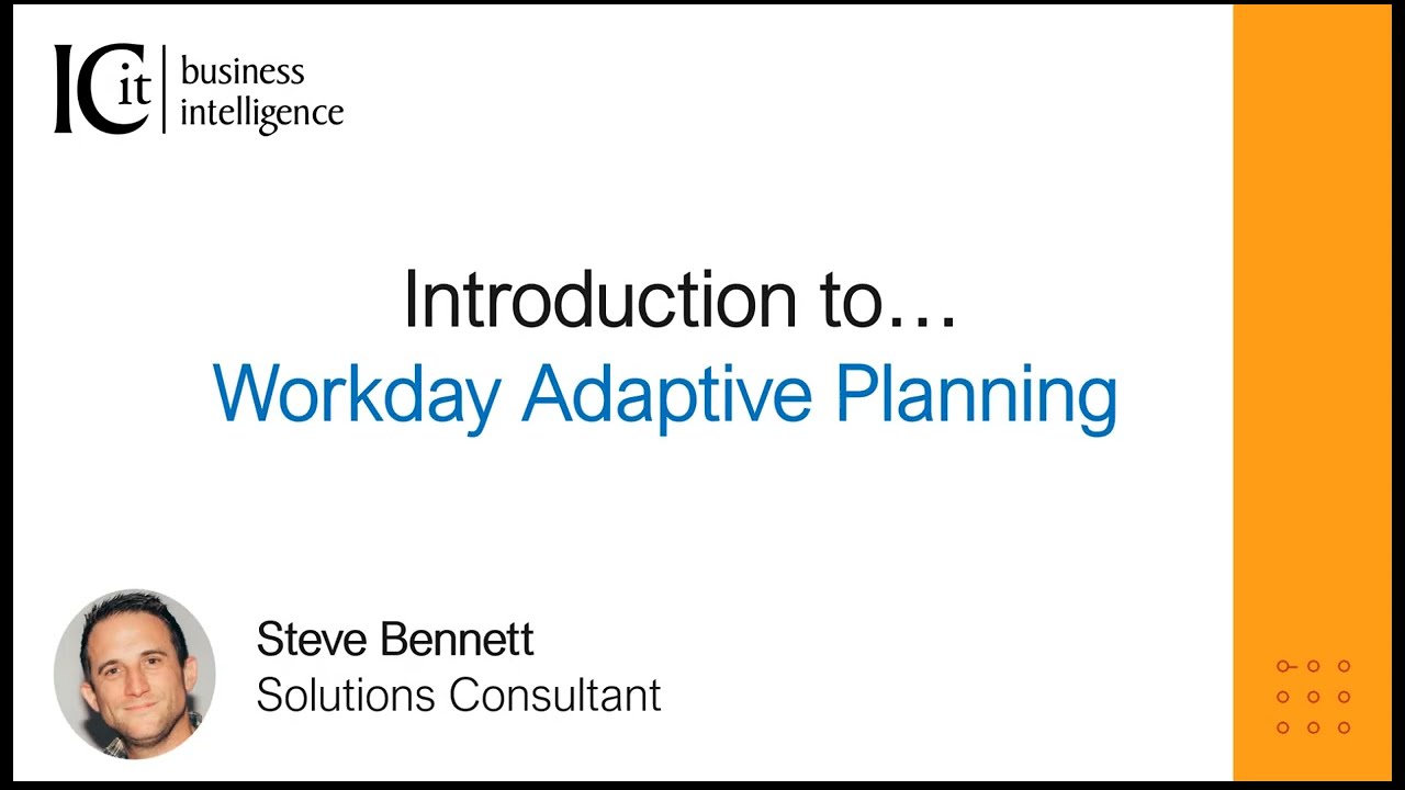 Introduction to Workday Adaptive Planning - Specialised Business Consultancy