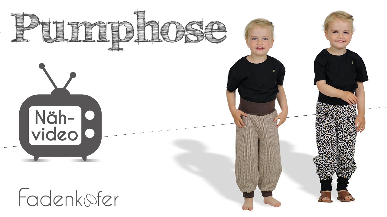 Pumphose für Kinder selber nähen