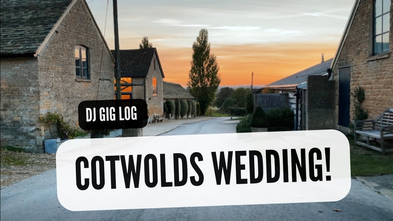 Wedding DJ Gig Log | Coltswolds wedding at the stunning Merriscourt